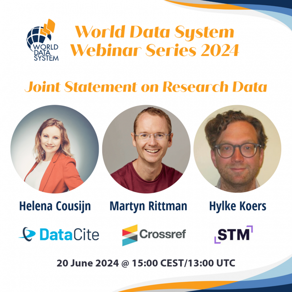 Joint Statement on Research Data Webinar